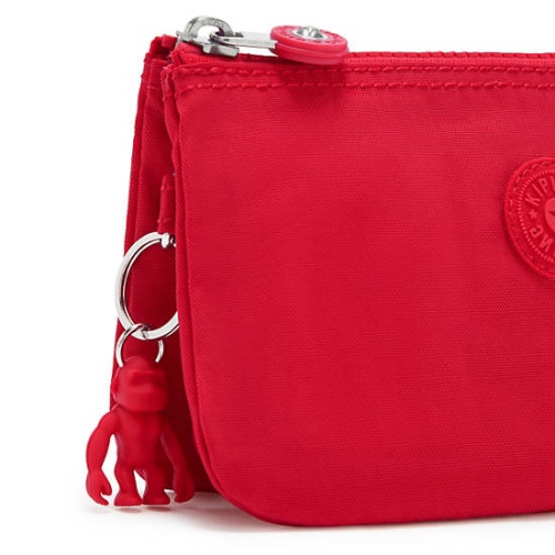 Kipling Creativity Large Pouches Burgundy | USA-09LPQV