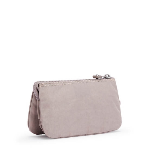 Kipling Creativity Large Pouches Grey | USA-30LTHI