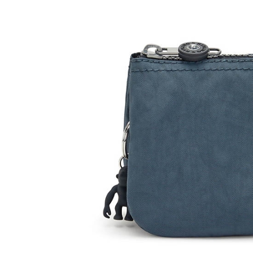 Kipling Creativity Large Pouches Navy Grey | USA-13CNDY