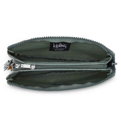 Kipling Creativity Large Pouches Olive | USA-67GYVI