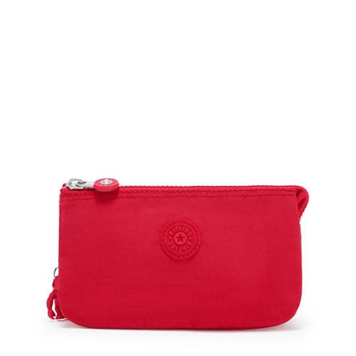 Kipling Creativity Large Pouches Red | USA-02JNFQ