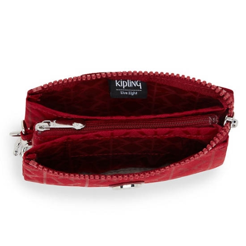 Kipling Creativity Small Classic Pouches Red | USA-31RZQL