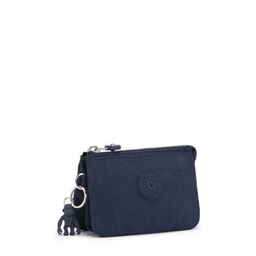 Kipling Creativity Small Pouches Blue | USA-38NDAI