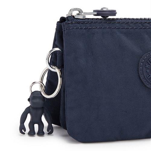 Kipling Creativity Small Pouches Blue | USA-38NDAI