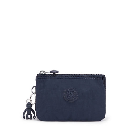 Kipling Creativity Small Pouches Blue | USA-38NDAI