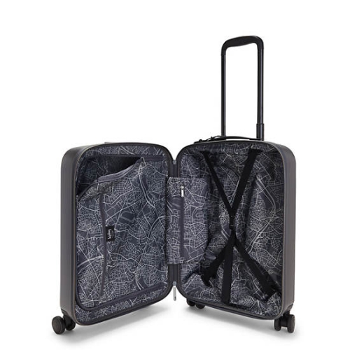 Kipling Curiosity Small 4 Wheeled Rolling Suitcases Grey | USA-83LSAI