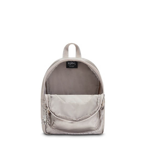 Kipling Curtis Compact Metallic Convertible Backpacks Beige | USA-74XEYQ