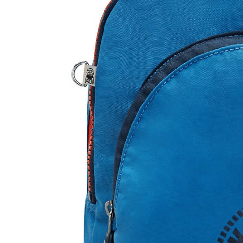 Kipling Curtis Medium Backpacks Blue | USA-48WUVL