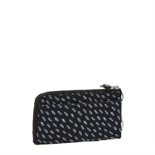 Kipling Dafni Printed Wallets Black White | USA-63EJMZ