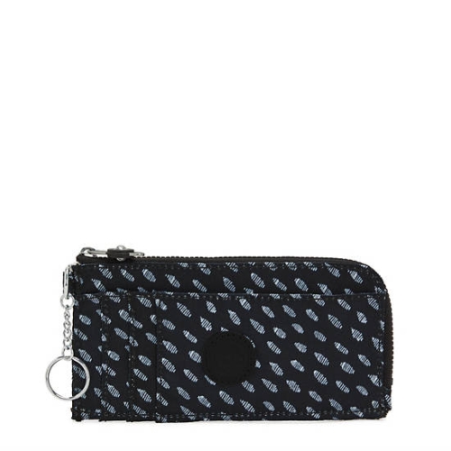 Kipling Dafni Printed Wallets Black White | USA-63EJMZ