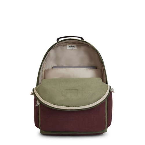 Kipling Damien Large Laptop Backpacks Olive | USA-97YTUA