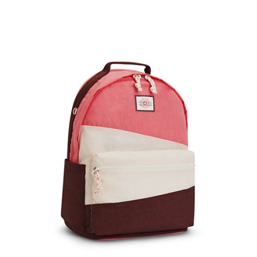 Kipling Damien Large Laptop Backpacks Pink | USA-65UZAP