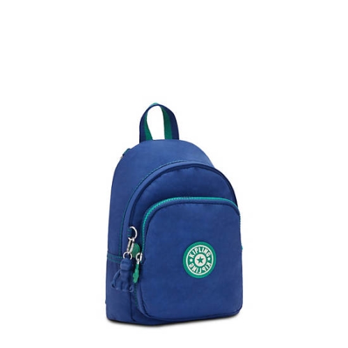 Kipling Delia Compact Convertible Backpacks Blue | USA-36PKJR