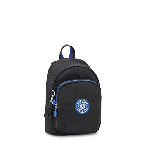 Kipling Delia Compact Convertible Backpacks Black | USA-92DGAZ