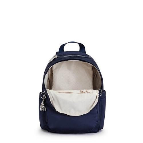 Kipling Delia Mini Backpacks Blue | USA-73EDAX