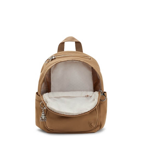 Kipling Delia Mini Backpacks Brown | USA-02YEXM