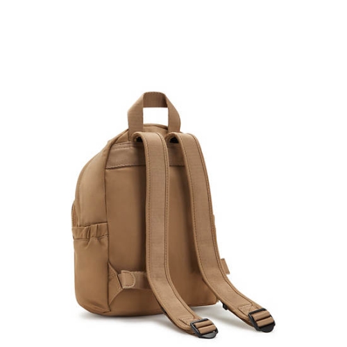 Kipling Delia Mini Backpacks Brown | USA-02YEXM