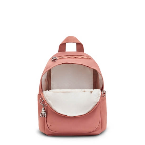 Kipling Delia Mini Backpacks Pink | USA-23MOFP