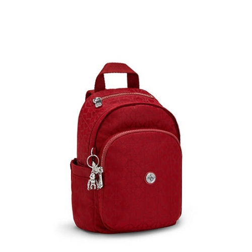 Kipling Delia Mini Backpacks Red | USA-76AOGZ