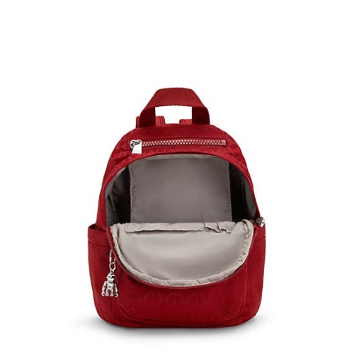 Kipling Delia Mini Backpacks Red | USA-76AOGZ