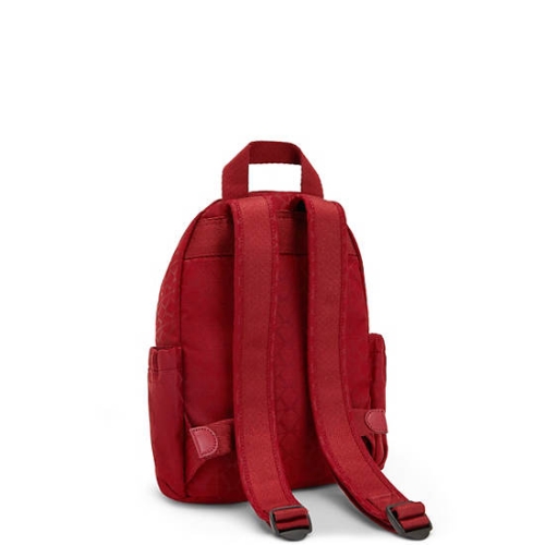 Kipling Delia Mini Backpacks Red | USA-76AOGZ