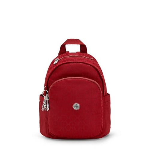 Kipling Delia Mini Backpacks Red | USA-76AOGZ