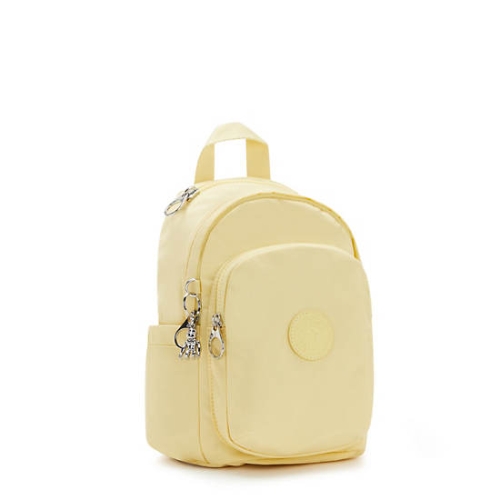 Kipling Delia Mini Backpacks Yellow | USA-64JWNB