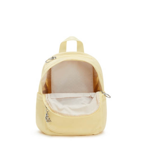 Kipling Delia Mini Backpacks Yellow | USA-64JWNB