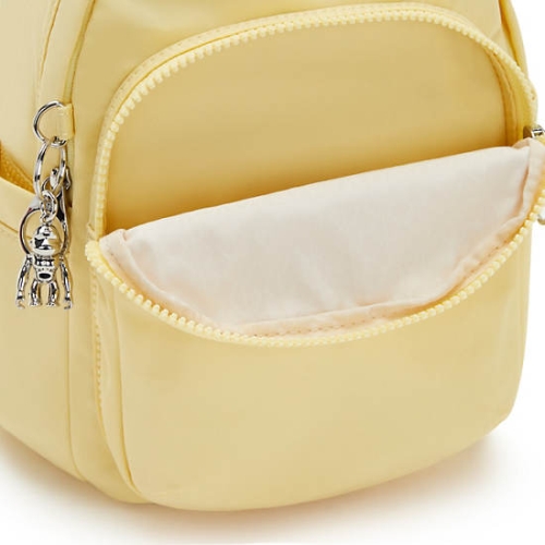 Kipling Delia Mini Backpacks Yellow | USA-64JWNB