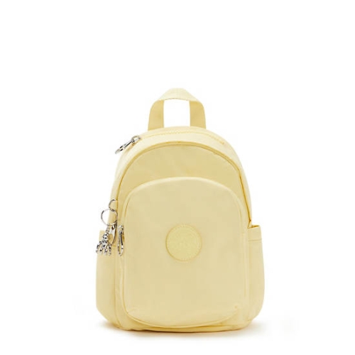 Kipling Delia Mini Backpacks Yellow | USA-64JWNB