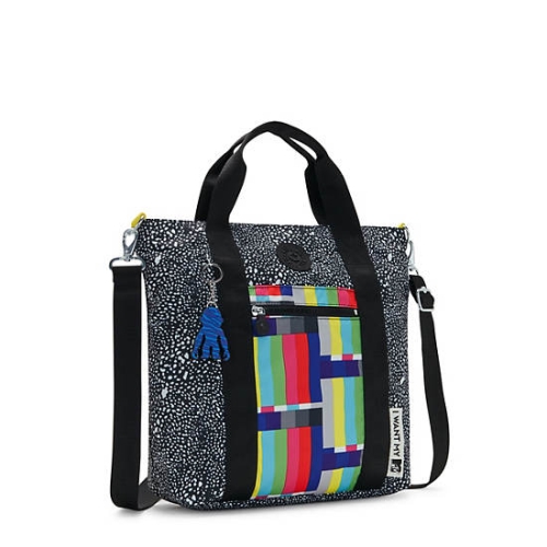 Kipling Done That MTV Tote Bags Black | USA-37PUBM