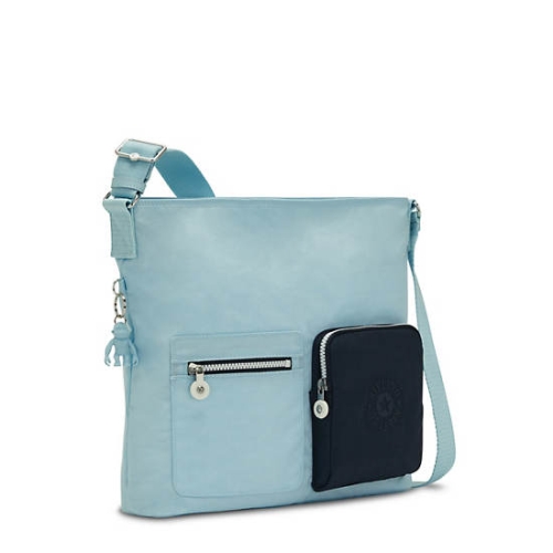 Kipling Eirene Tote Bags Blue | USA-05RPSI