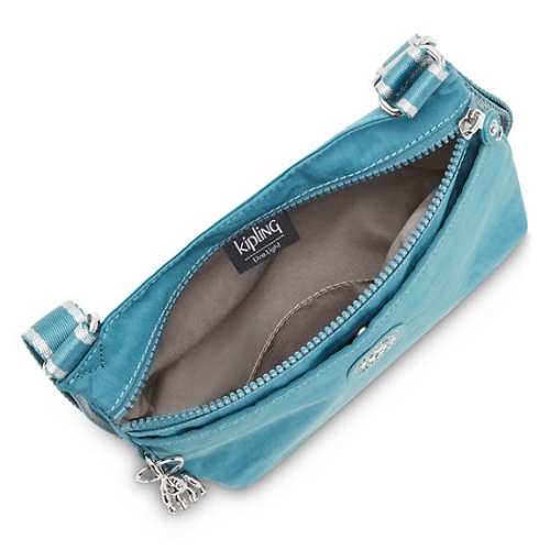 Kipling Emmylou Crossbody Bags Turquoise | USA-35QANG