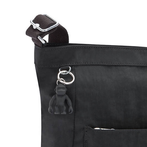 Kipling Erasmo Handbags Black | USA-26VEJC