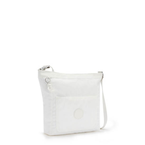 Kipling Erasmo Handbags White | USA-74UQWE