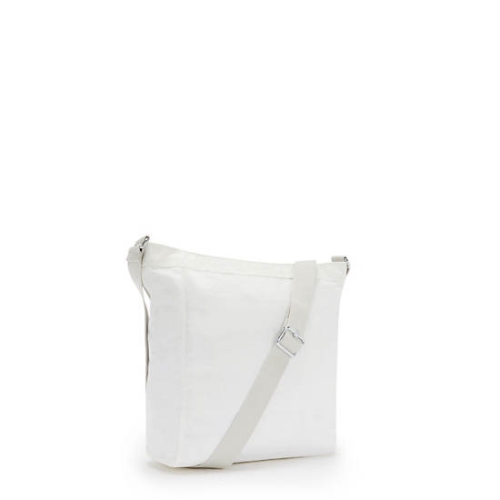 Kipling Erasmo Handbags White | USA-74UQWE