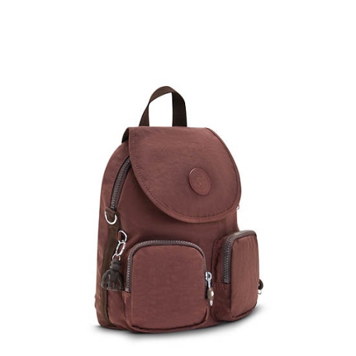 Kipling Firefly Up Convertible Backpacks Burgundy | USA-35PKSZ