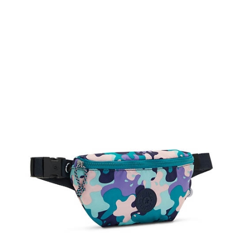 Kipling Fresh Lite Printed Waist Bags Green | USA-38AMDG