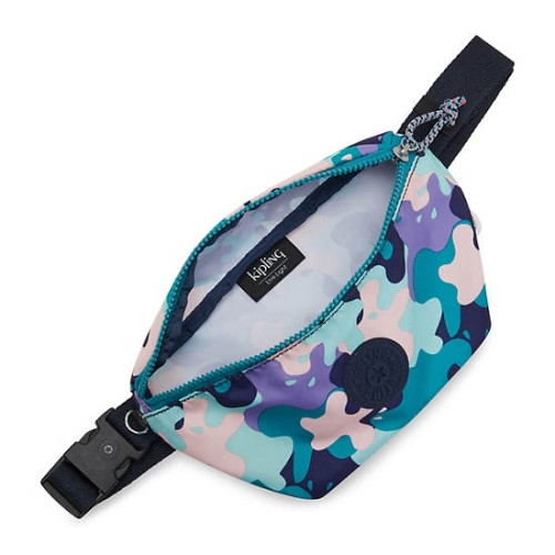 Kipling Fresh Lite Printed Waist Bags Green | USA-38AMDG