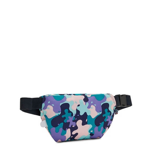 Kipling Fresh Lite Printed Waist Bags Green | USA-38AMDG