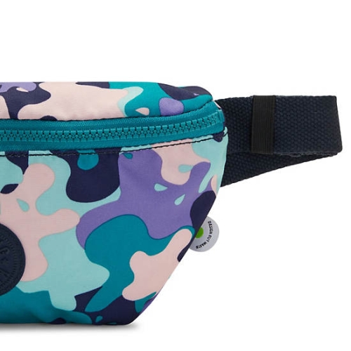 Kipling Fresh Lite Printed Waist Bags Green | USA-38AMDG