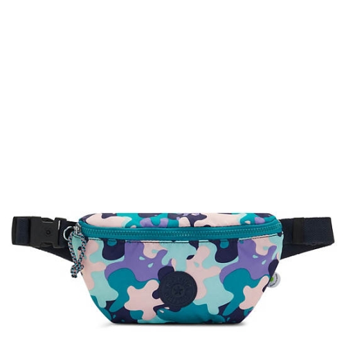 Kipling Fresh Lite Printed Waist Bags Green | USA-38AMDG