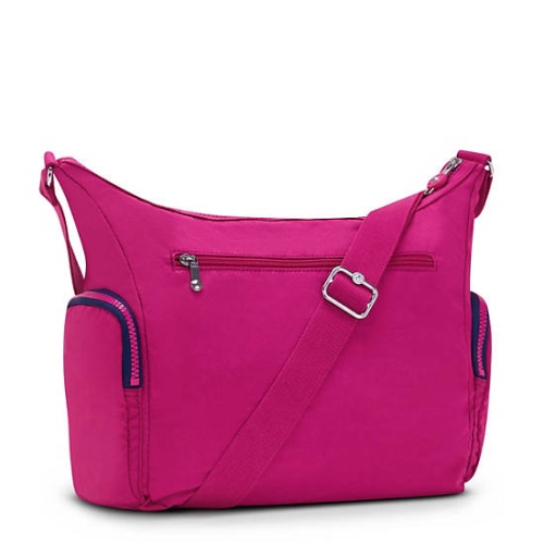 Kipling Gabbie Crossbody Bags Pink Fuchsia | USA-28DWPR