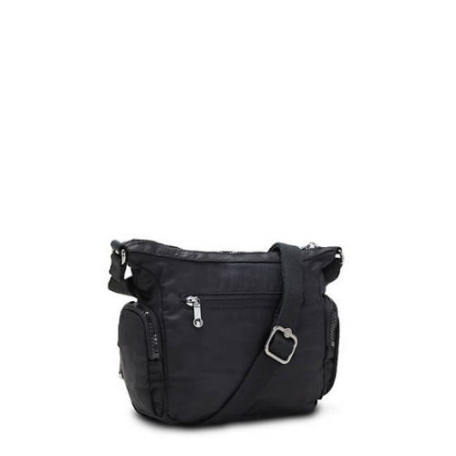 Kipling Gabbie Mini Crossbody Bags Black Camo | USA-24YBNI