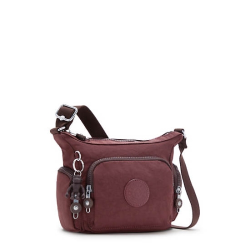 Kipling Gabbie Mini Crossbody Bags Burgundy | USA-07FNWY