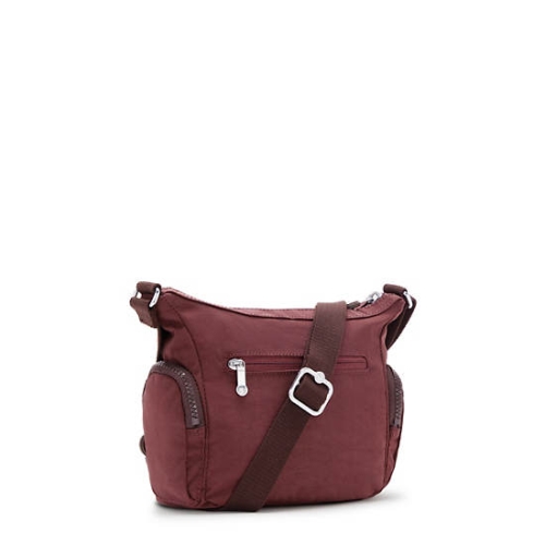 Kipling Gabbie Mini Crossbody Bags Burgundy | USA-07FNWY