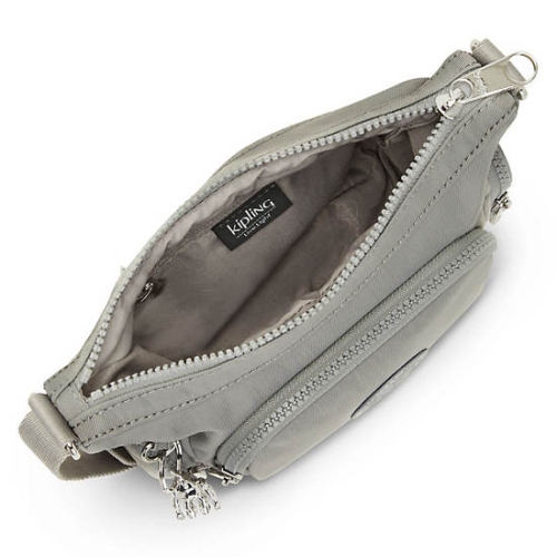 Kipling Gabbie Mini Crossbody Bags Grey | USA-40MXQZ