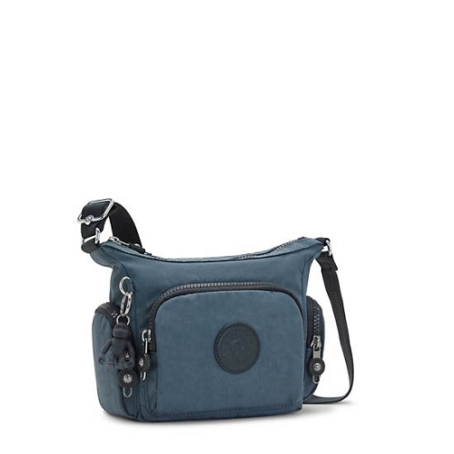 Kipling Gabbie Mini Crossbody Bags Navy Grey | USA-42VNUM