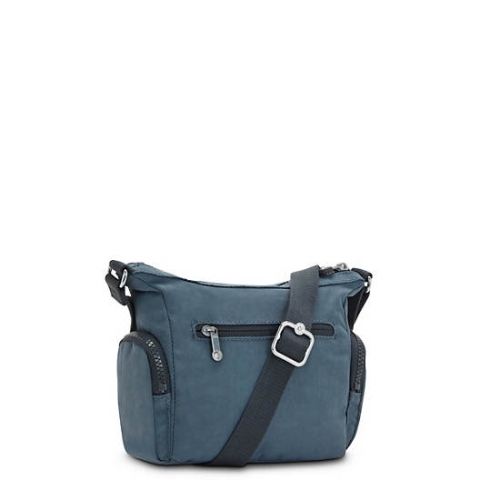 Kipling Gabbie Mini Crossbody Bags Navy Grey | USA-42VNUM