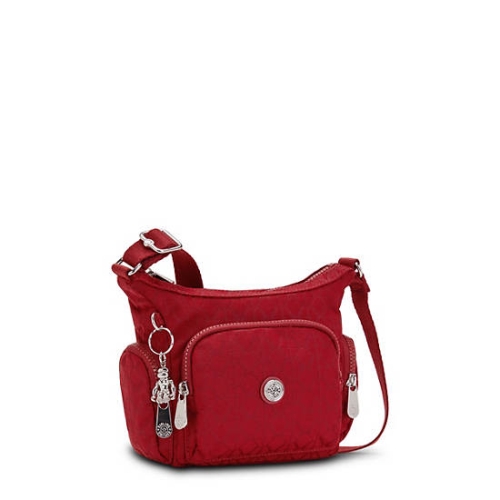 Kipling Gabbie Mini Crossbody Bags Red | USA-82OCTL